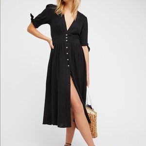 Free people midi dress.